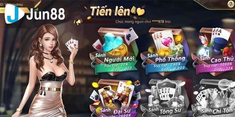 Game Bài Jun88 Đặt Cược Thông Minh Gia Tăng Cơ Hội Thắng Lớn 2 game bài Jun88