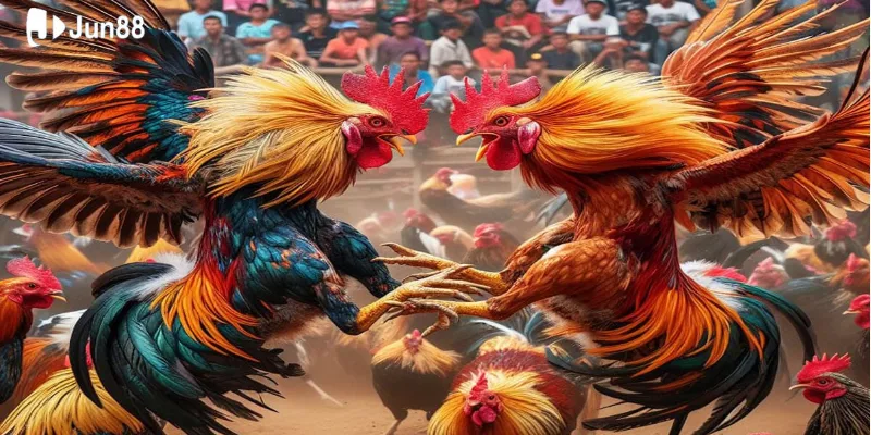 Đá gà Thomo hôm nay Jun88, trận đấu gay cấn với tỷ lệ thắng cao 3 Đá gà Mỹ